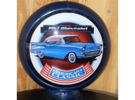 57 Chev Petrol Bowser-Globe