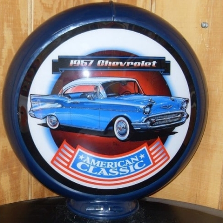 57 Chev Petrol Bowser-Globe