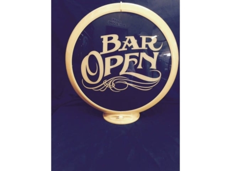 Bar Open Petrol Bowser-Globe