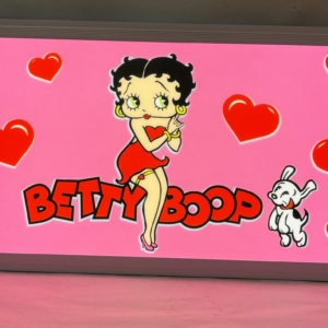 Betty-Boop LED Light-Box (120cm)