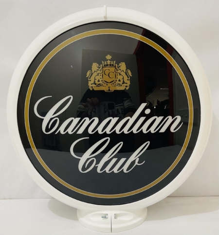 Canadian Club Petrol Bowser-Globe