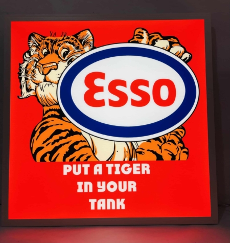 Esso Tiger LED Light-Box
