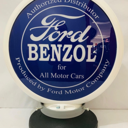 Ford Benzol Bowser-Globe & Base