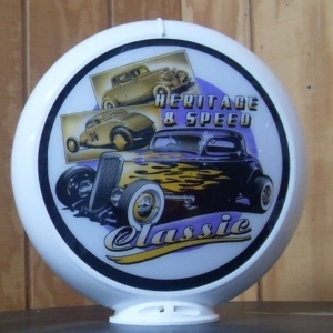 Heritage Speed Petrol Bowser-Globe