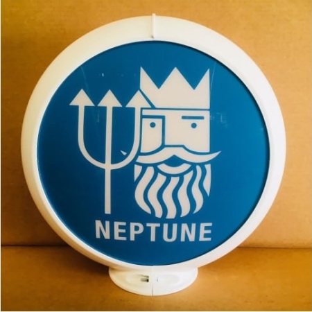 Neptune Blue Petrol Bowser-Globe