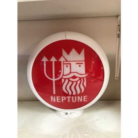 Neptune Red Petrol Bowser-Globe
