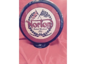 Norton Motorcycles Petrol Bowser-Globe