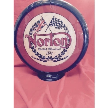 Norton Motorcycles Petrol Bowser-Globe