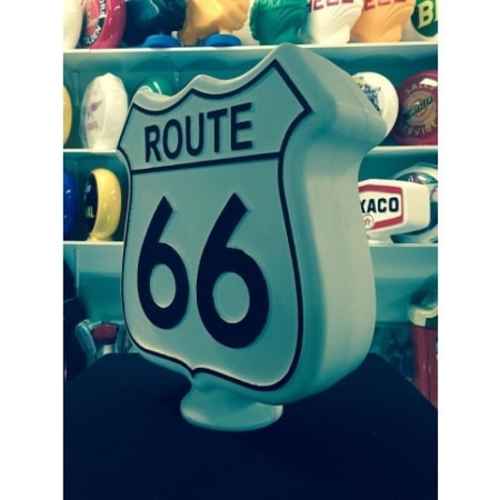 Route-66 (Sign)Petrol Bowser-Globe