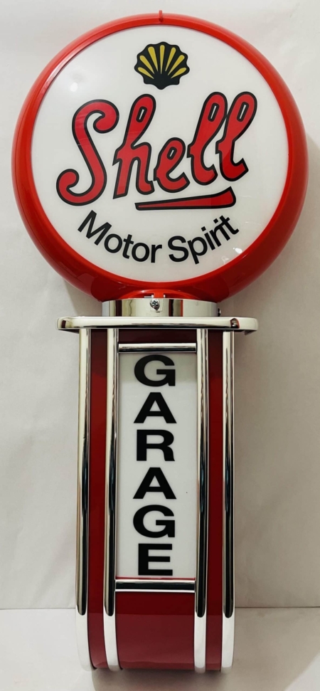 Shell Motor-Spirit Garage Light