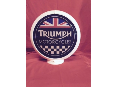 Triumph Motorcycles Petrol Bowser-Globe