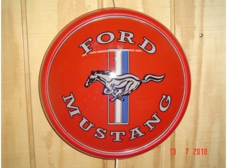 Ford Mustang Plastic-Wall Mounted-Light