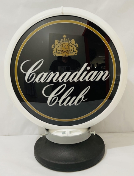 Canadian-Club Bowser-Globe & Base