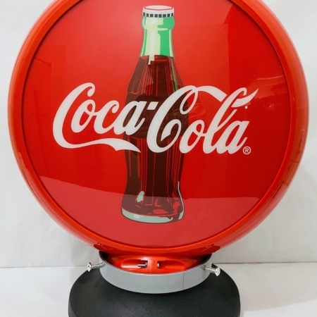 Coca-Cola-Bottle Bowser-Globe & Base