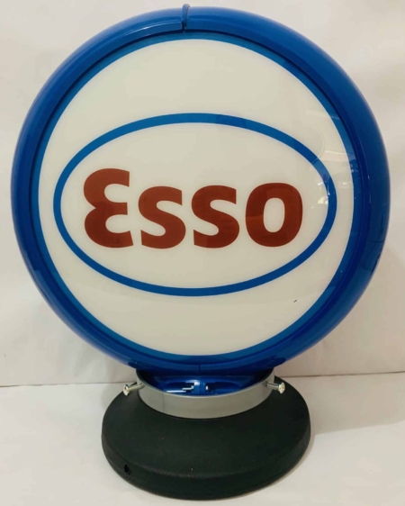 ESSO-Oval Bowser-Globe & Base