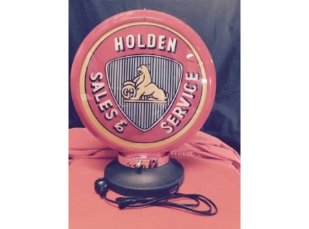 Holden-Sales Bowser-Globe & Base