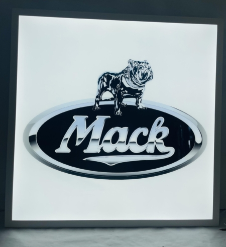 Mac-Trucks (Black) LED Light-Box