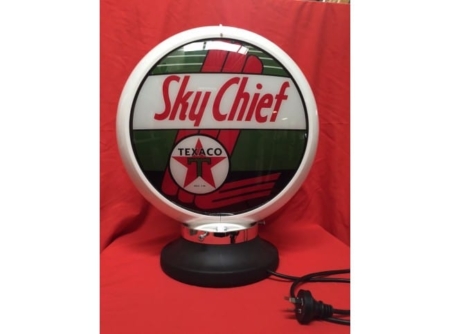 Texaco-Sky-Chief Bowser-Globe & Base