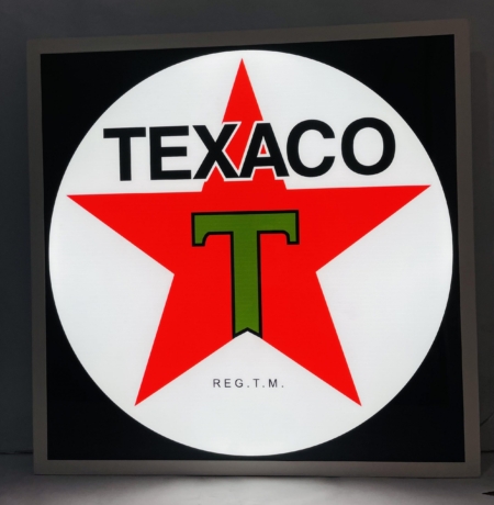 Texaco LED Light Box