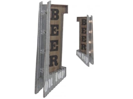 Beer Marquee Sign