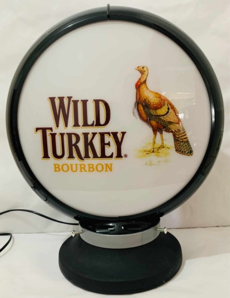 Wild-Turkey Bowser-Globe & Base
