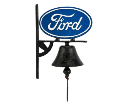 Cast Iron Ford-Oval Bell
