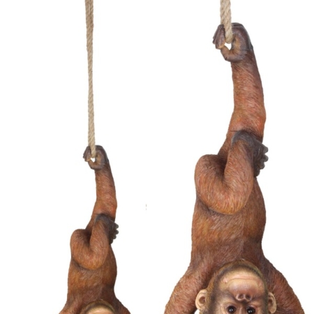 50cm Realistic Hanging Orangutan