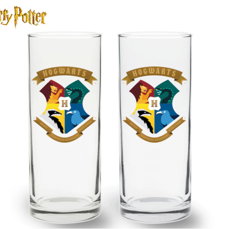 Harry Potter Set Of 2 Highball Glasses