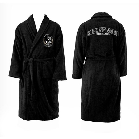 AFL Collingwood Magpie's Small Robe