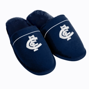 AFL Carlton Blues Slippers Size 8/9