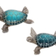 Two Blue Turtle's Silver Body 