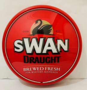 Swan Draught Plastic Wall Mounted Light