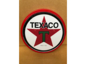 Texaco Plastic Wall Mounted Light