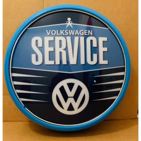 Volkswagen Service Plastic Wall Mounted Light
