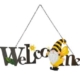 Welcome Gnome Sign 48cm