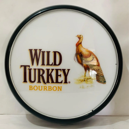 Wild Turkey Plastic Wall Mounted Light