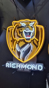 AFL Richmond Neon Sign