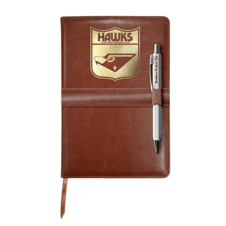 AFL Hawks Notebook & Pen Gift Pack