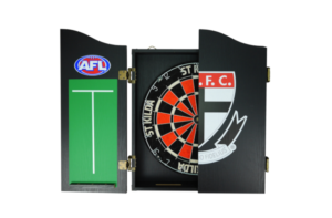 AFL St Kilda Dart Board Cabinet