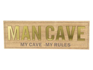 Man Cave Plaque