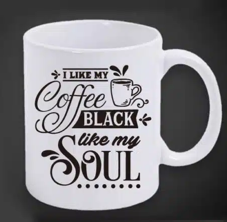Coffee Mug - I Like My Coffee Black