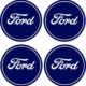 Ford Set Of 4 Coasters