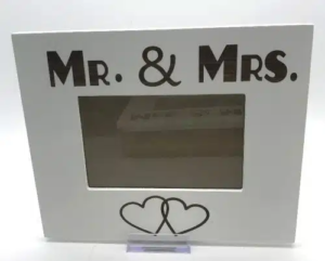 Wedding Frame - Mr & Mrs