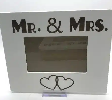 Wedding Frame - Mr & Mrs