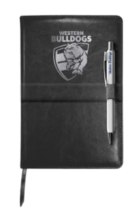 AFL Bulldogs Notebook & Pen Gift Pack