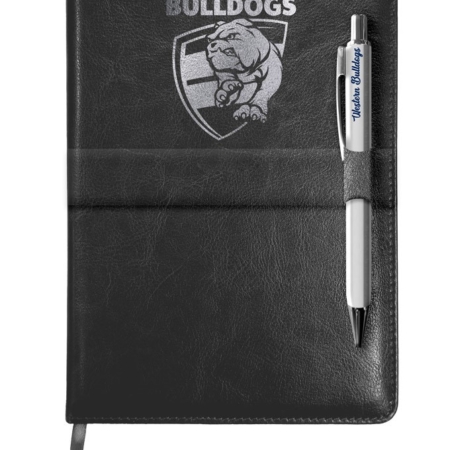 AFL Bulldogs Notebook & Pen Gift Pack