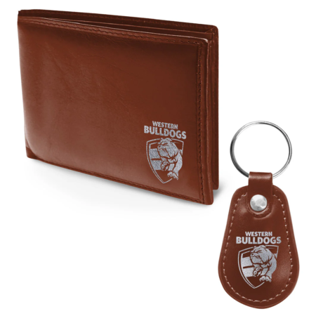 AFL Bulldogs Wallet & Keyring Gift Pack