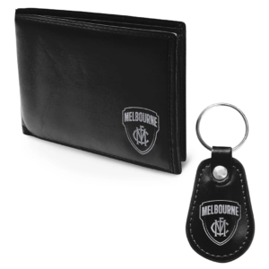 AFL Melbourne Wallet & Keyring Gift Pack