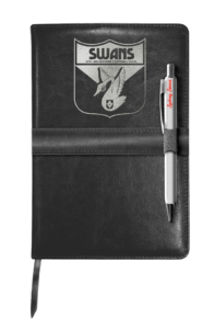 AFL Swan's Notebook & Pen Gift Pack