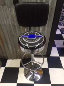 Chevrolet Genuine Bar Stool With Back